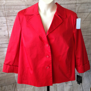 Red Alfani Jacket - Stockholm    NWT